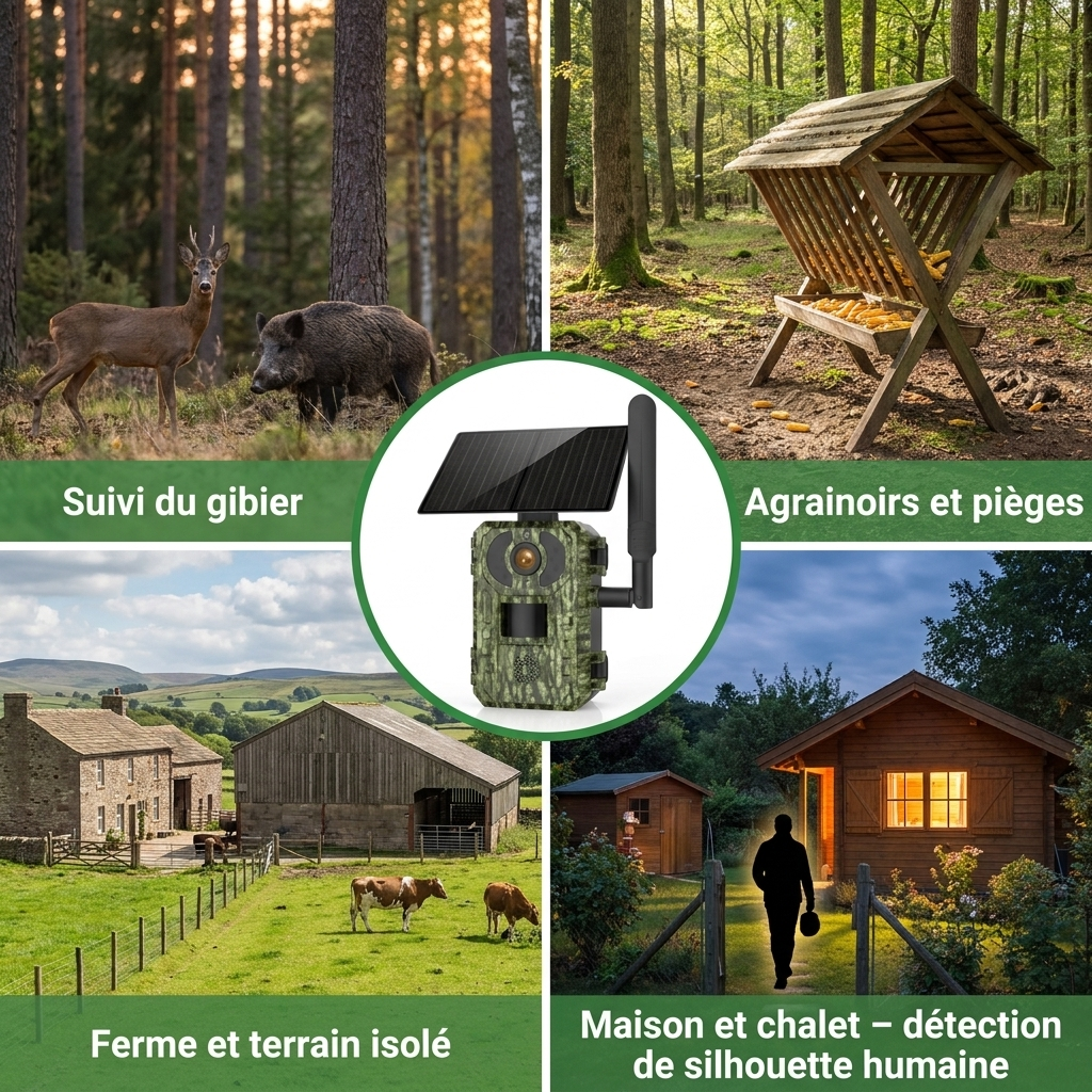 Mirador 01 – Caméra de chasse 4G solaire